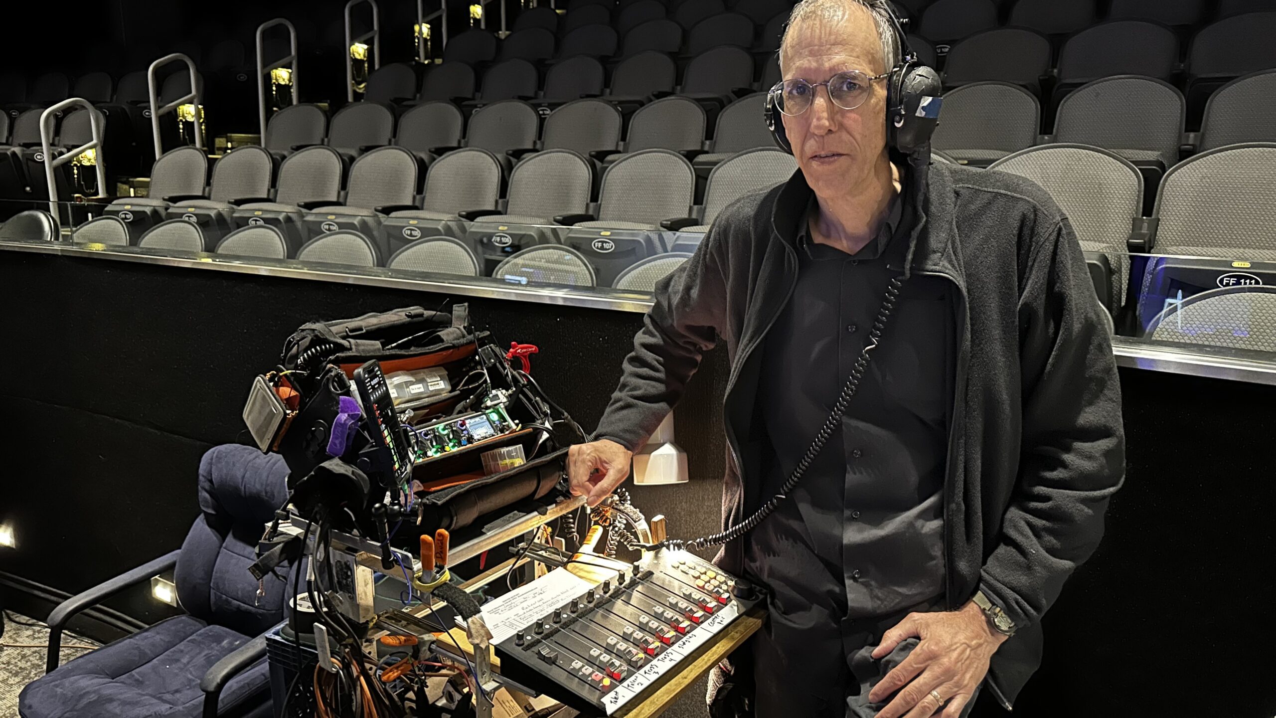 david silberberg mixing audio in a theater